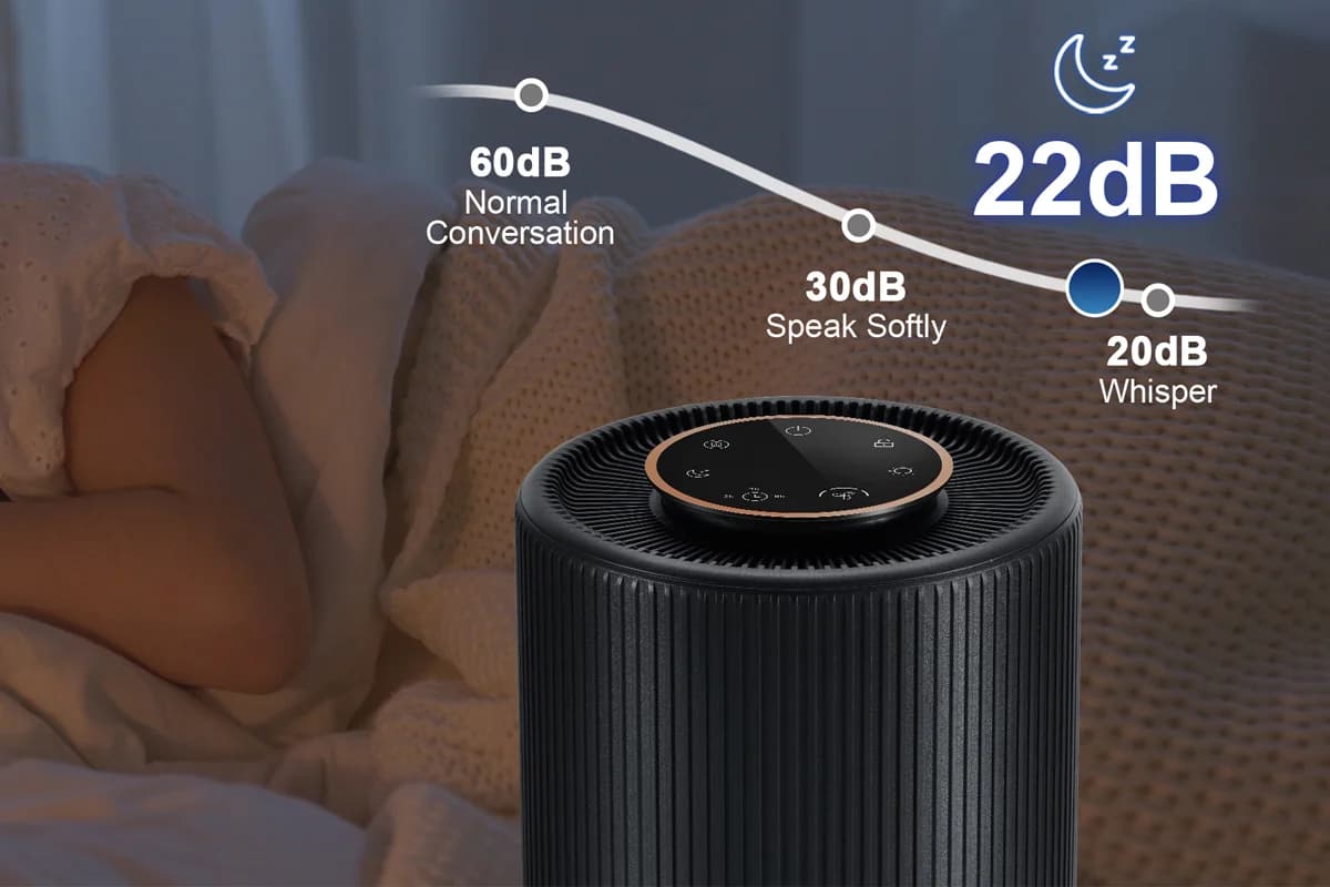 Chế Độ Ngủ Yên Tĩnh 22 dB