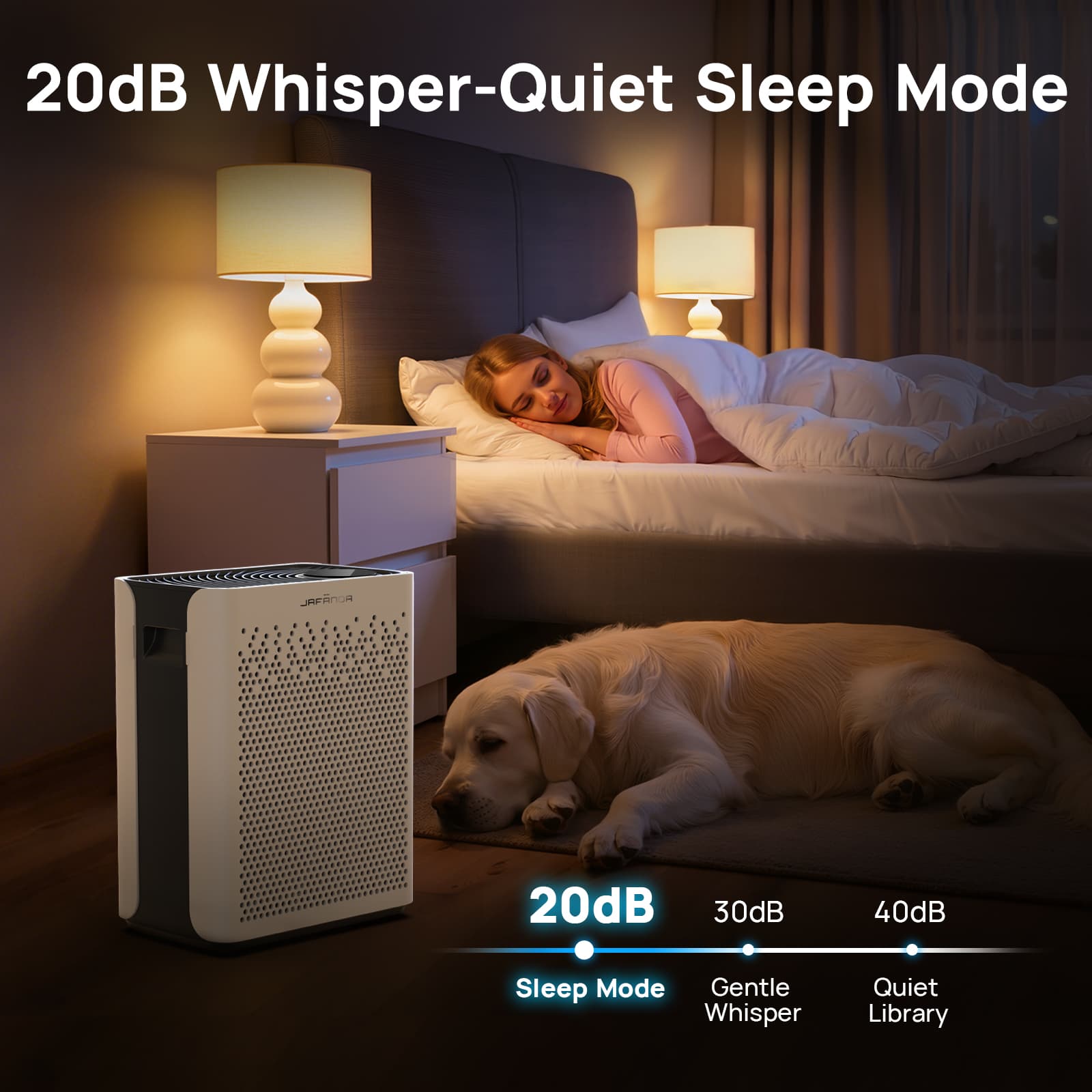 Chế Độ Ngủ Êm Như Bệnh Viện 20 dB